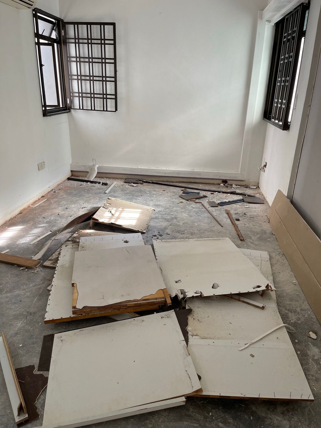 Cleaning work by Obsessive Cleaning Disorder (OCD)